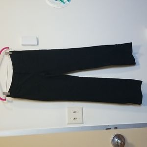 Banana Republic sloan fit black dress pants sz 4, EUC 31" inseam